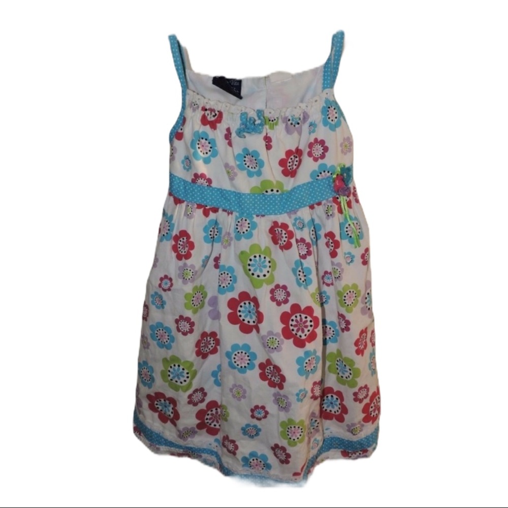 So La Vita Dress Summer Cotton 4T